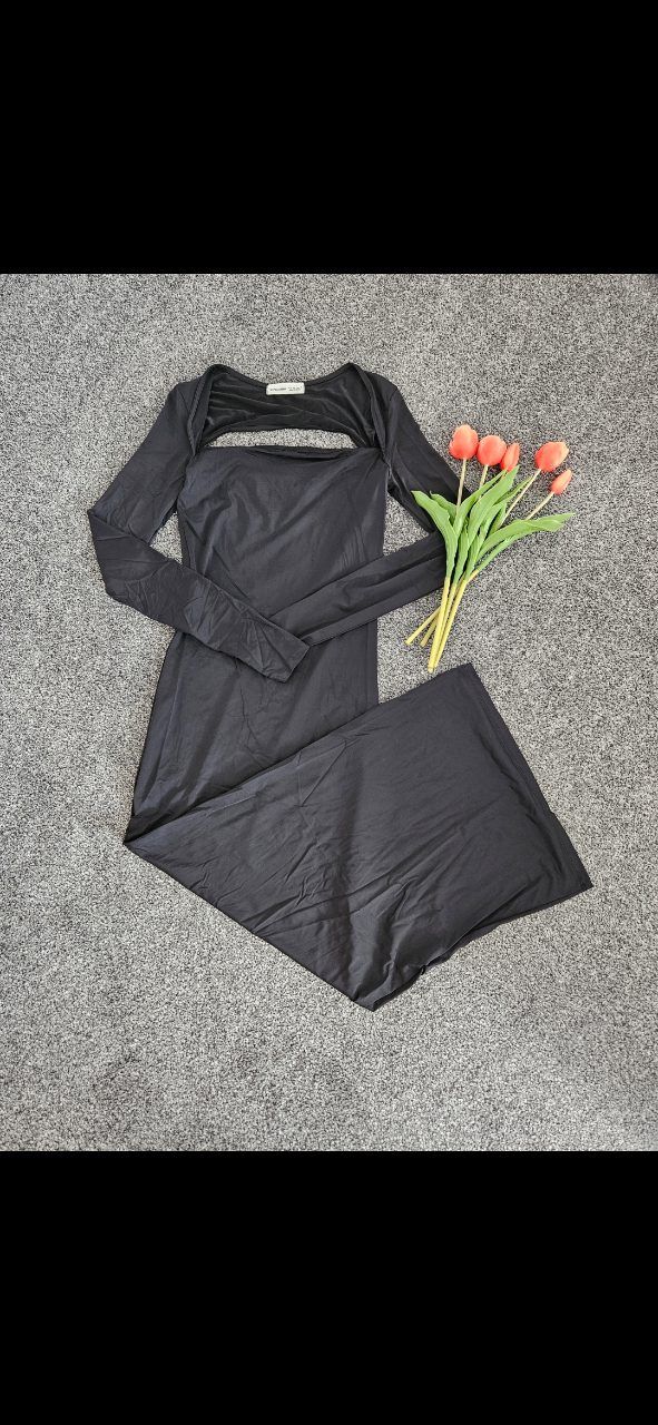 Bershka  Bershka Maxikleid mit Cut-outs  Size S