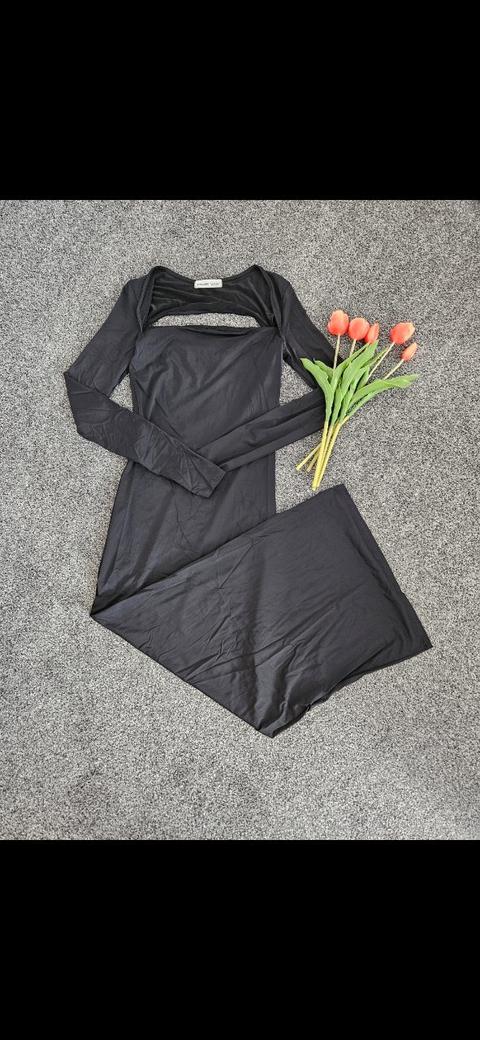 Bershka Bershka Maxikleid mit Cut-outs Size S