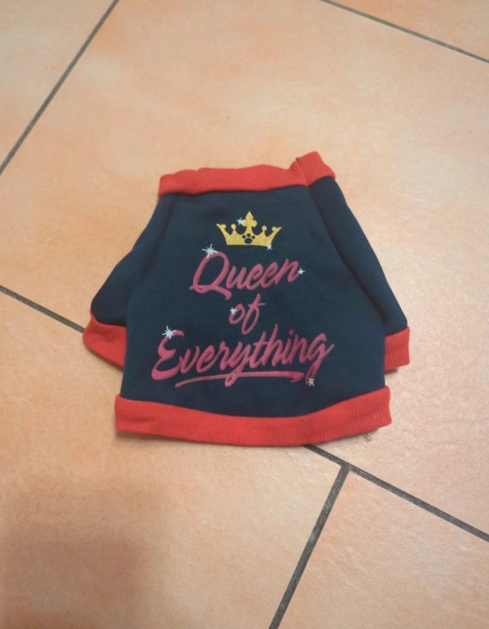 Drollingdog  Shirt, Hundeshirt, pink blau