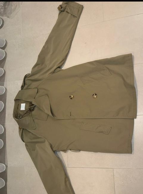 Primarkt Eleganter Trenchcoat / Mantel in Khaki – Größe L Size L