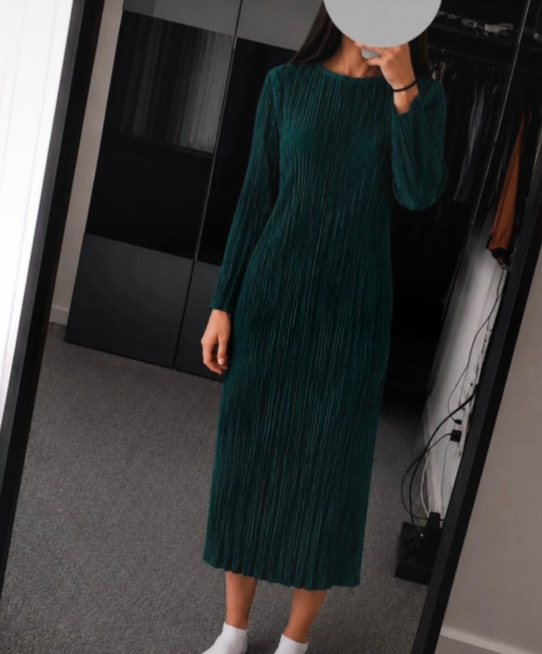 Ohne Marke Grünes Kleid Gr. L Size L