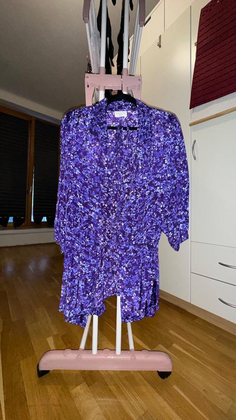 KCBINE WRAP - Bluse - purple flower print