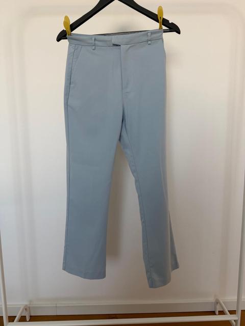 Pull & Bear Pull & Bear Hose mit weitem Bein in hellblau Größe 34/XS Size XS