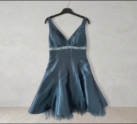 Magic nights Blaues Abendkleid Size M
