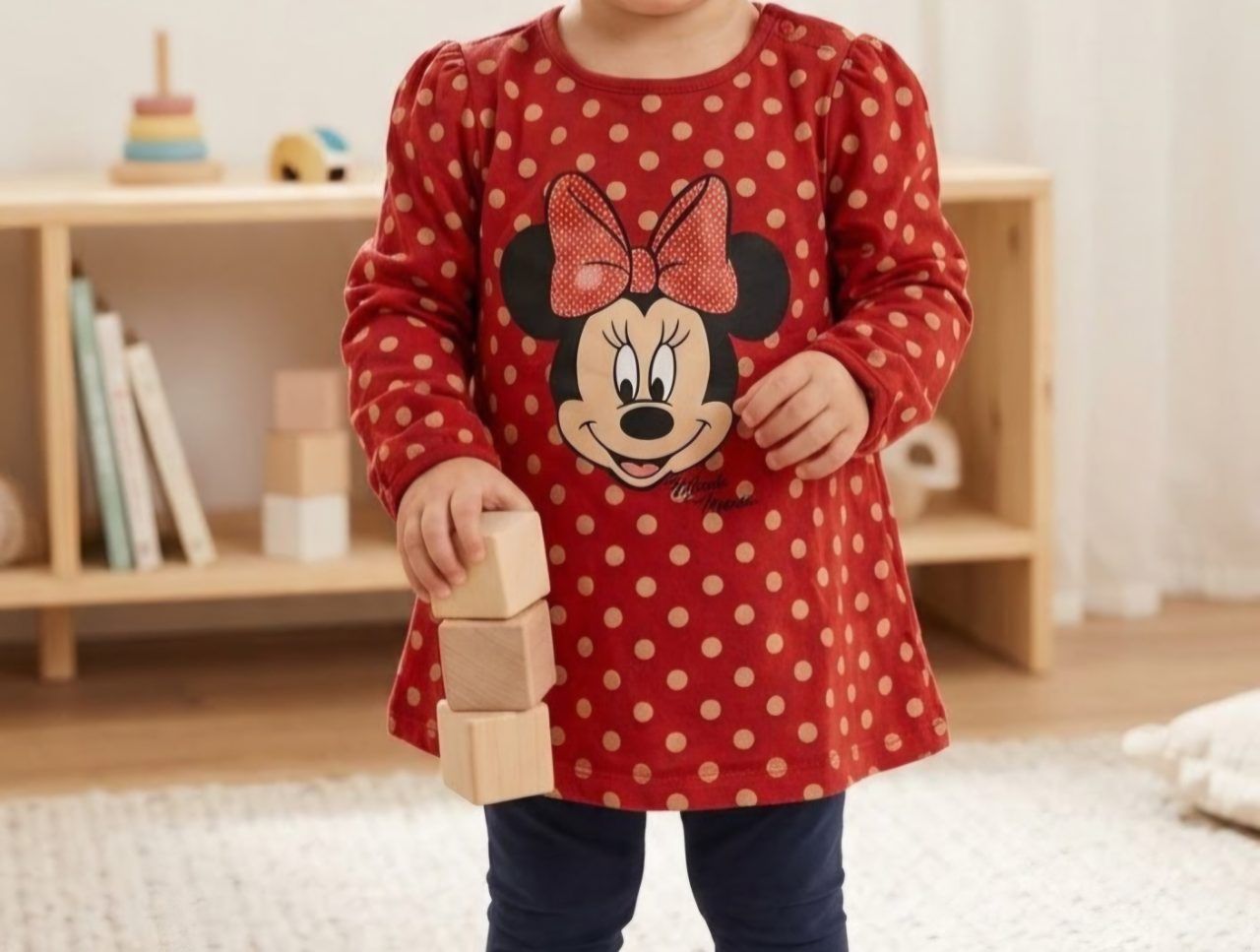 Disney Süßes Minnie Maus Langarmshirt Size 86