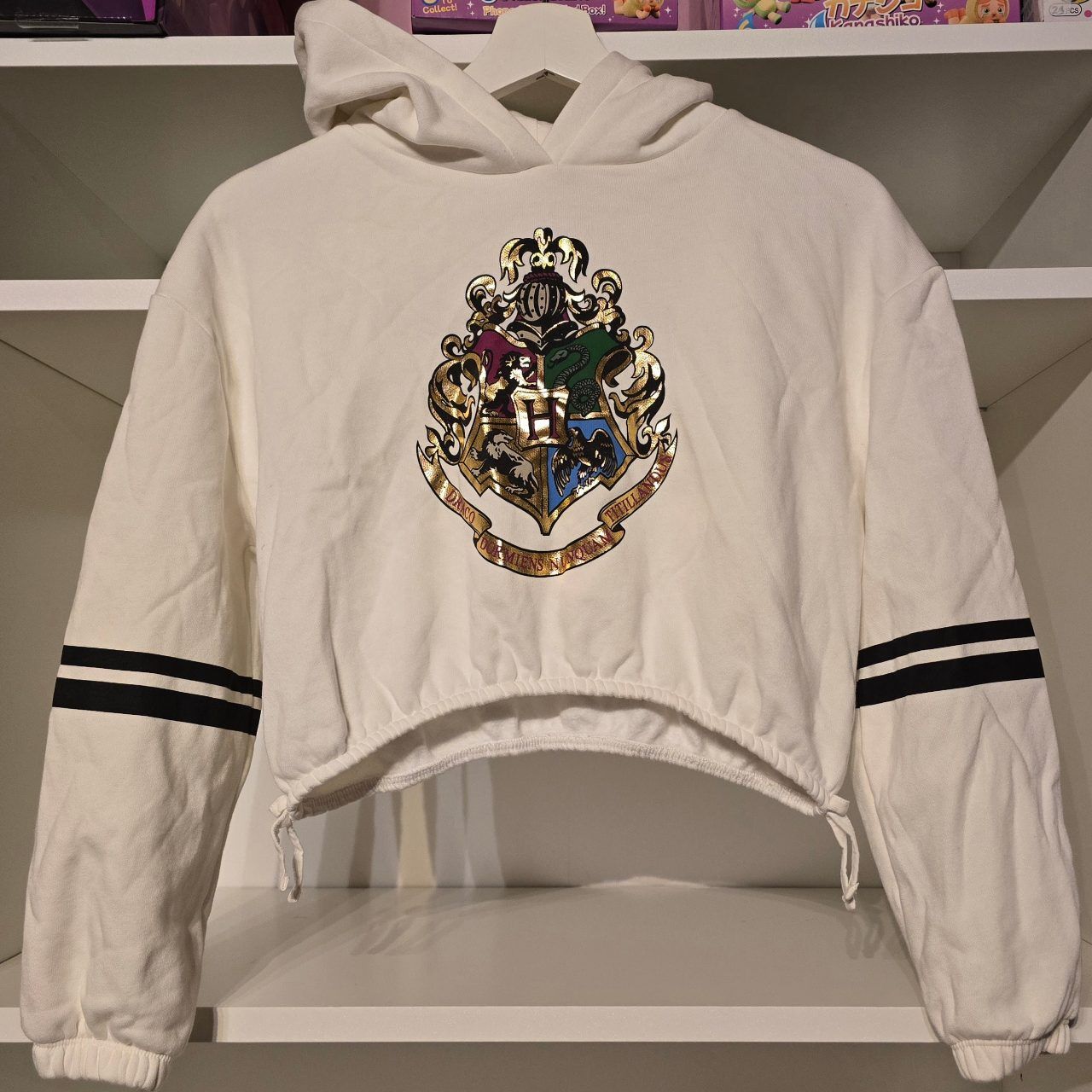 C&A Harry Potter C&A Harry Potter Hogwarts Hoodie Kapuzenpullover weiß  Size 146