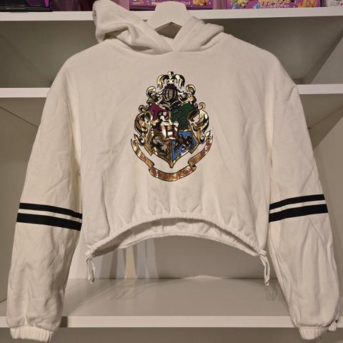 C&A Harry Potter Hogwarts Hoodie Kapuzenpullover weiß