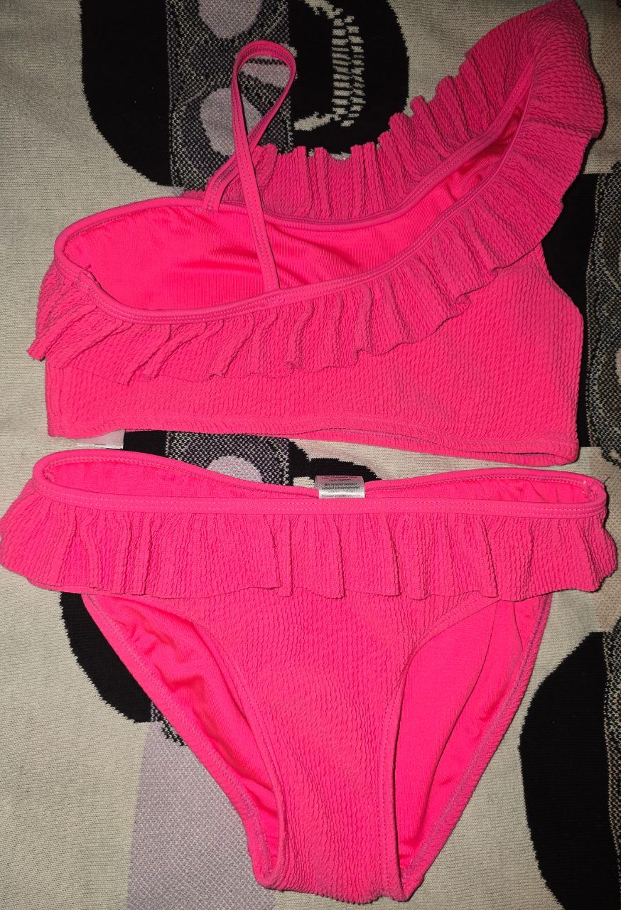 YFK YFK Binini neon pink 158 164 Size 158