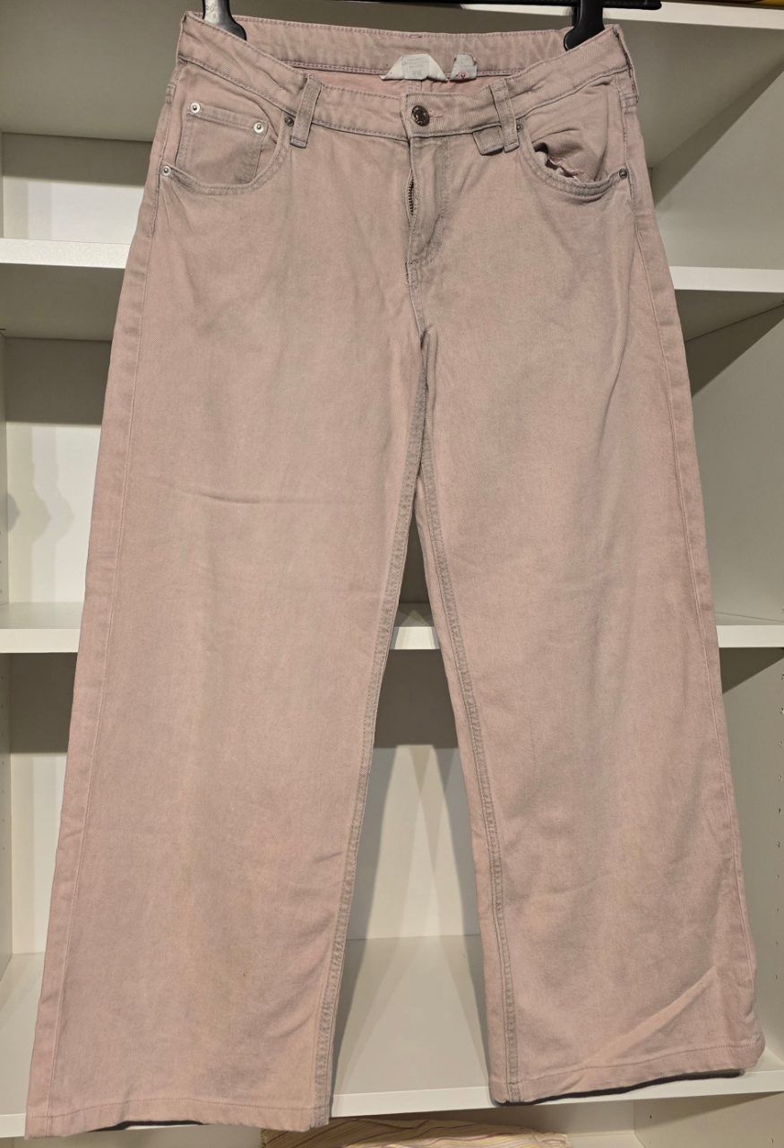 H&M H&M Baggy wide leg high Hose weiten bein 158  Size 158