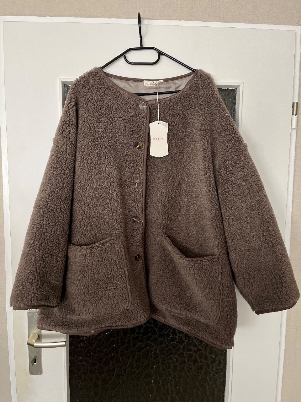 Mioni Teddyjacke (oversized) Size Einheitsgröße