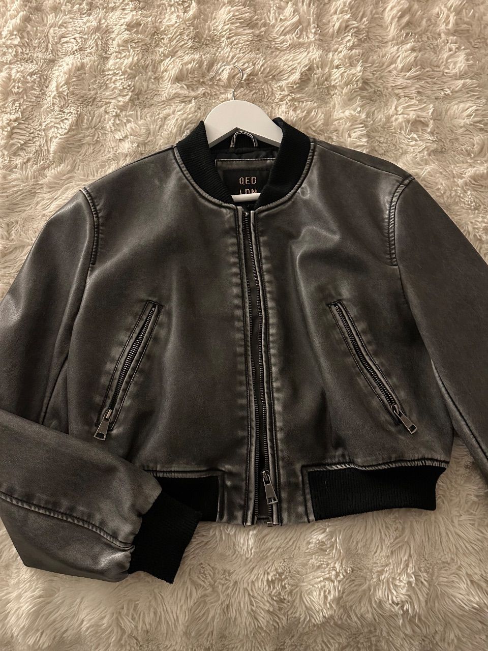 Virale Lederjacke  Size S