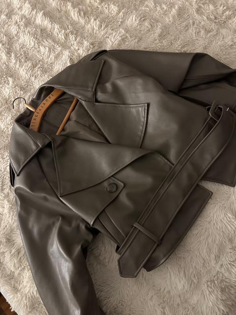 Virale Lederjacke Size S