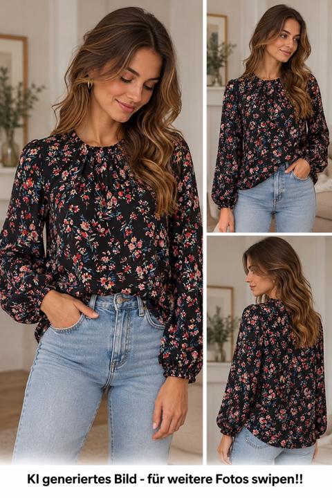 Primark Blümchen Bluse Size 46