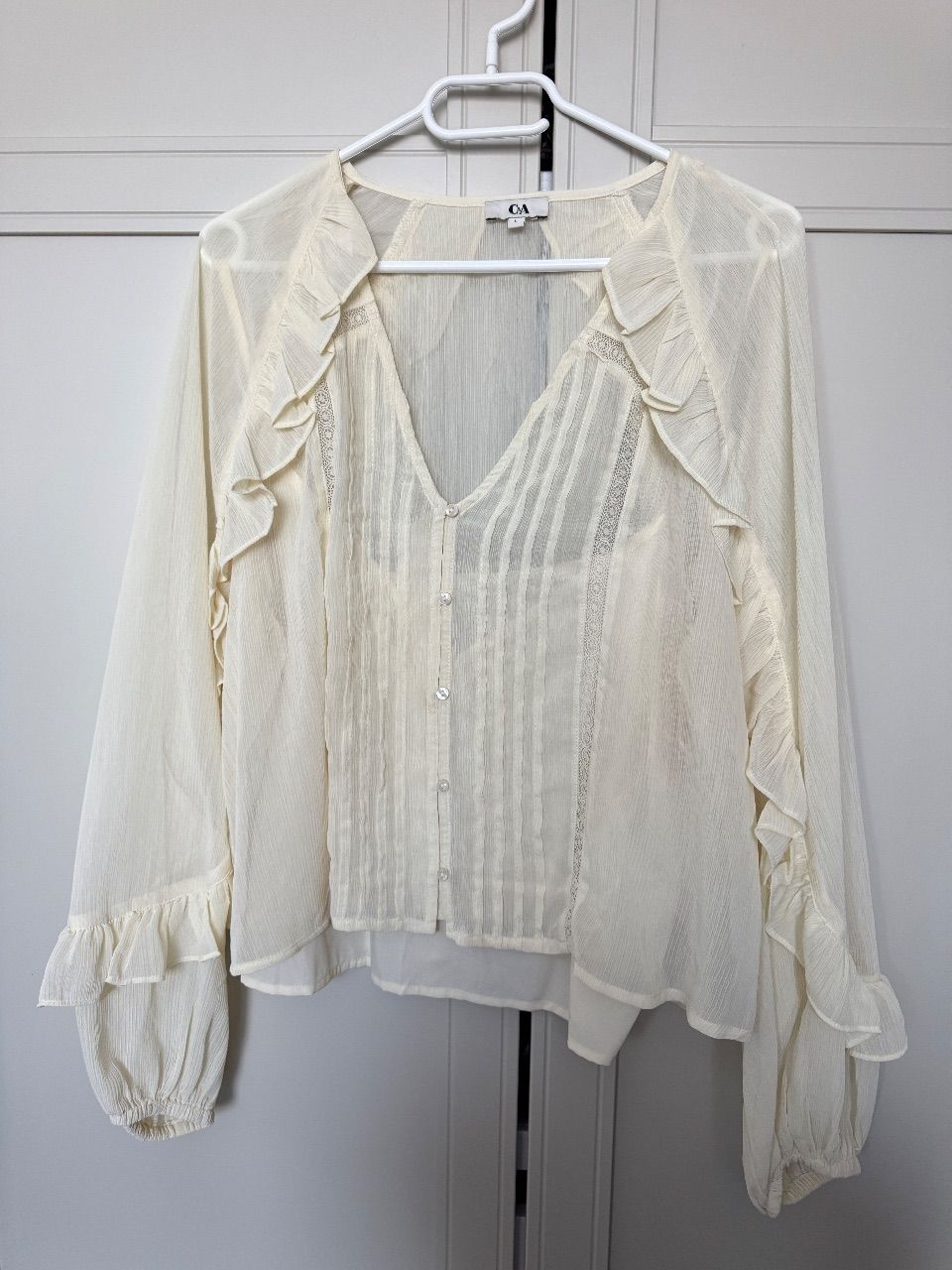 C&A Schöne Bluse  Size L