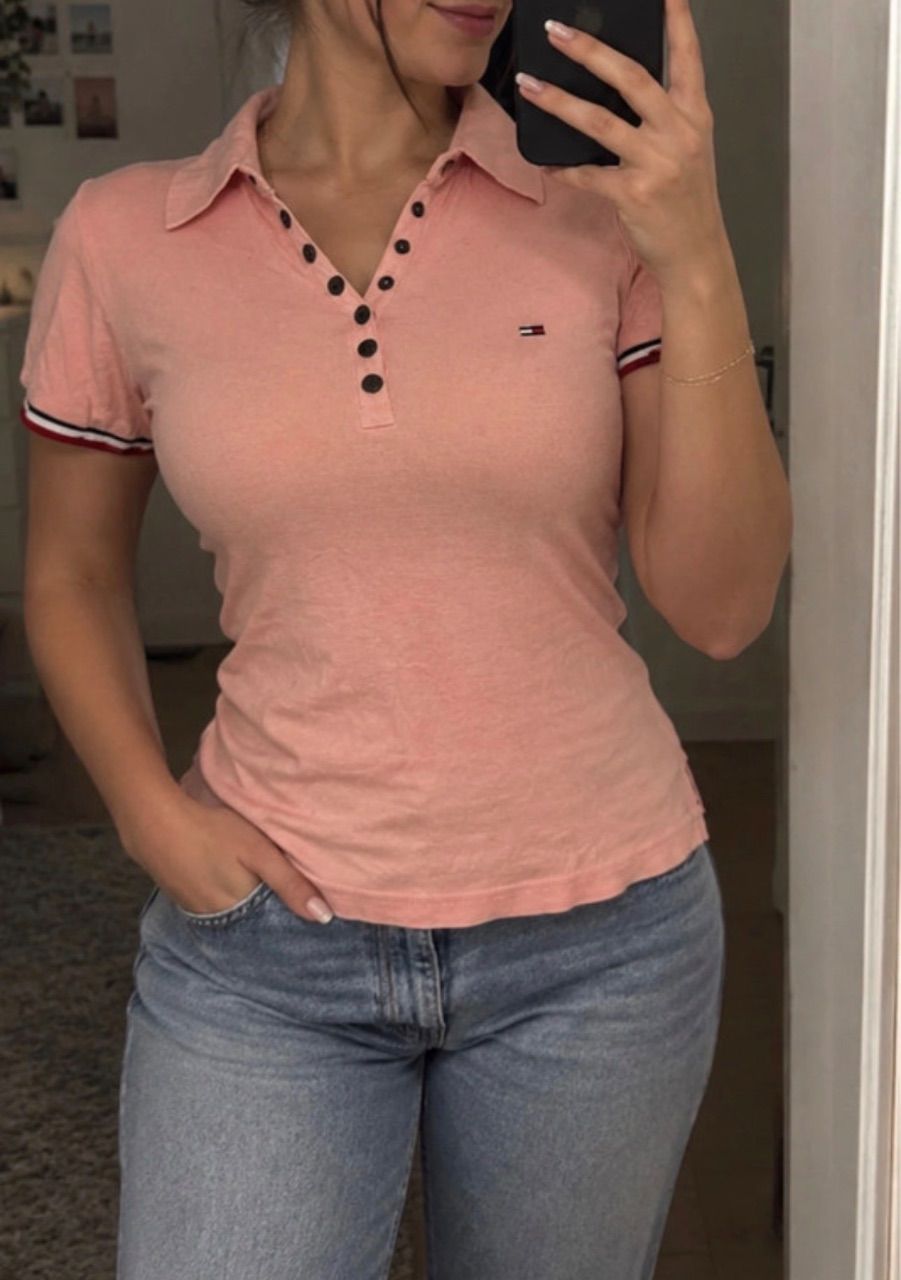 Rosa T-Shirt Tommy Hilfiger  Size S