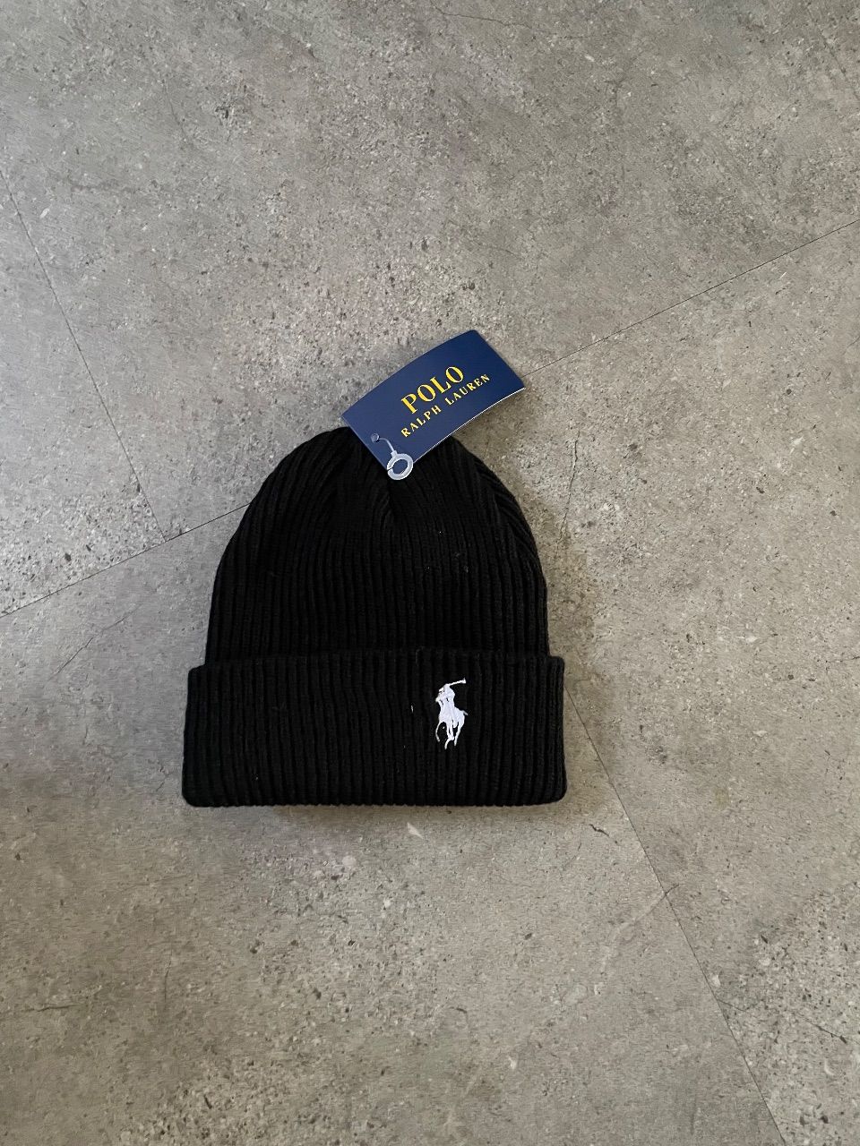 Ralph Lauren Mütze schwarz 