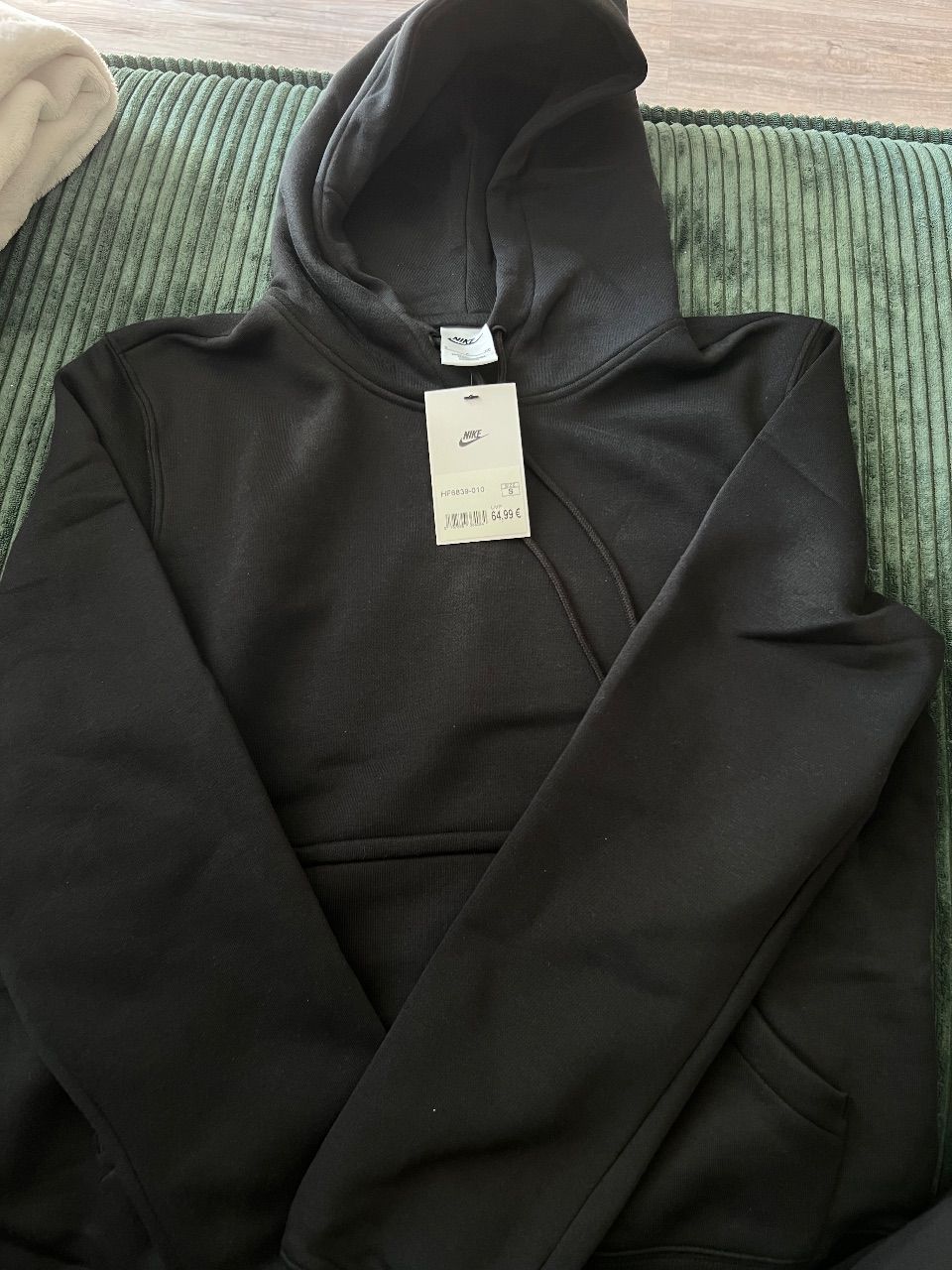 Nike Hoodie Schwarz Gr. S – Neu mit Etikett – Kapuzenpullover