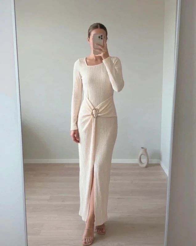Ohne Marke Kleid mit Schlitz Size S