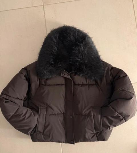 Zara Zara Jacke Braun Größe L Size L