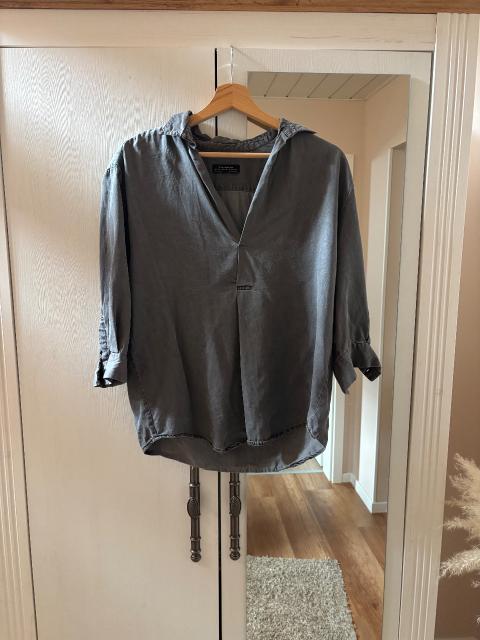 Zara Zara Bluse Hemd Denim Jeans Size M