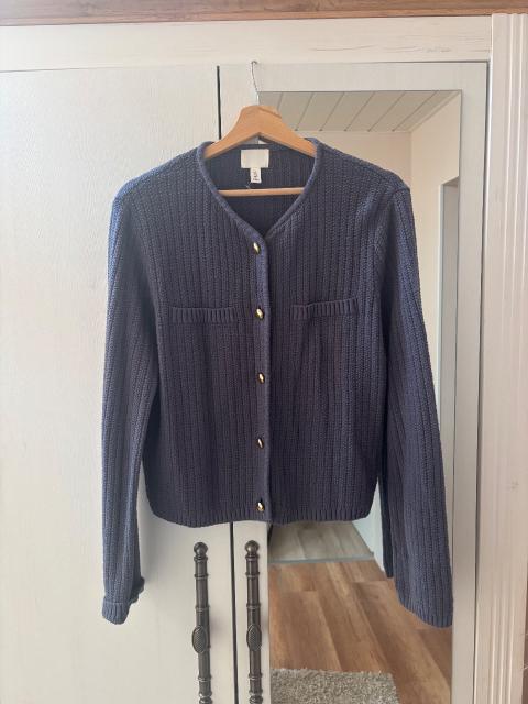 H&M H&M Strickjacke Cardigan blau Size L