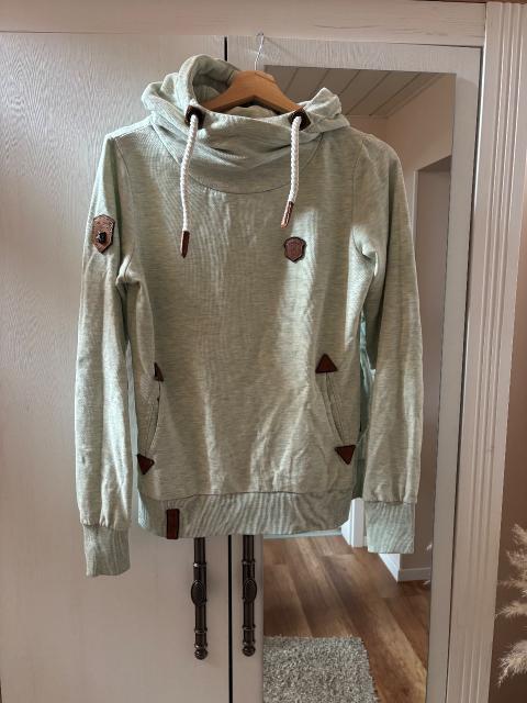 Naketano Naketano Hoodie mintgrün Size S