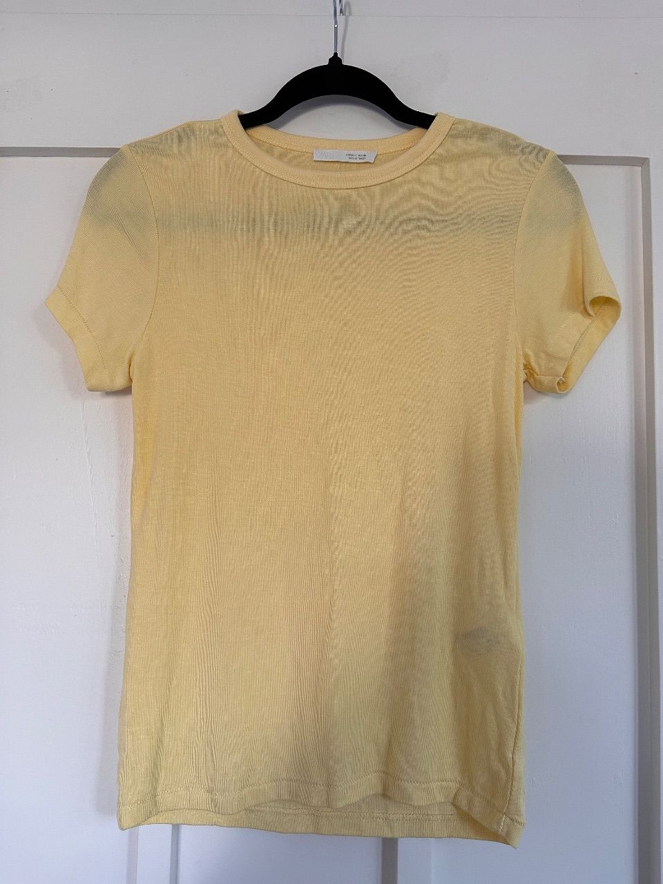 Zara Zara T-Shirt gelb  Size L