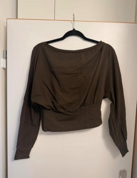 Bershka Braunes Bershka Oberteil Size M