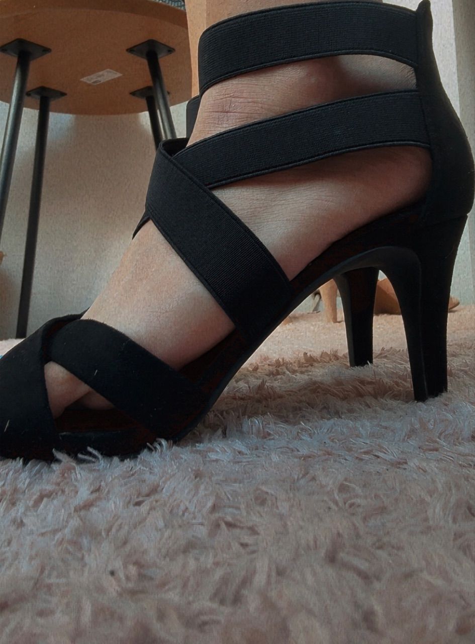 High Heels getragen 