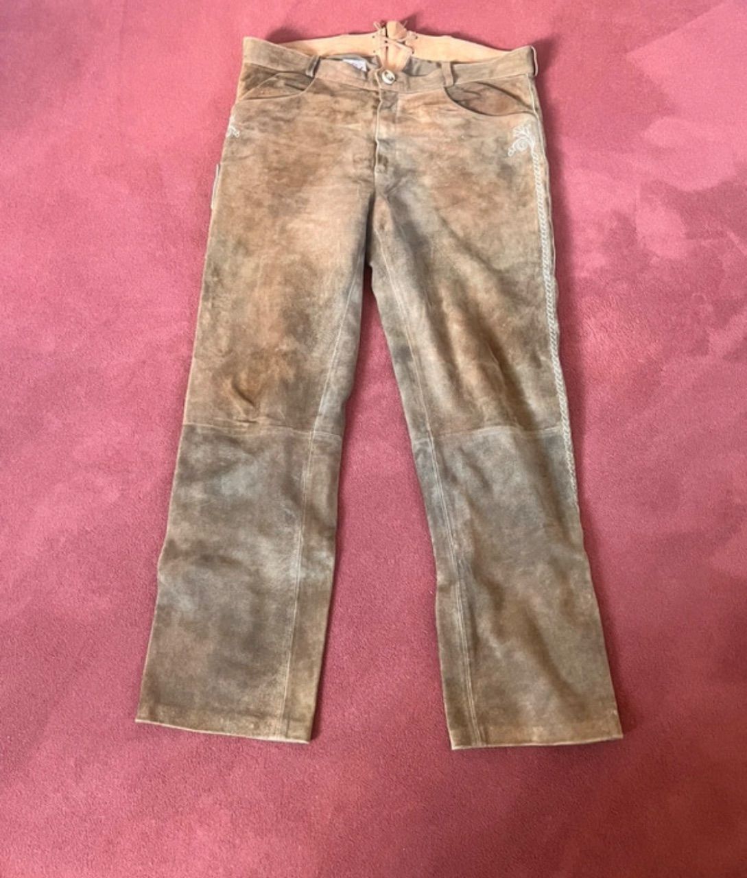 Spieth & Wensky 🩳Lederhose🩳Tracht🩳Hose🩳 Size L