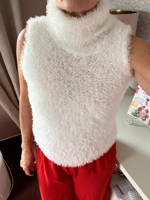 XS 🌹flauschiges Oberteil🌹Rollkragen Size S