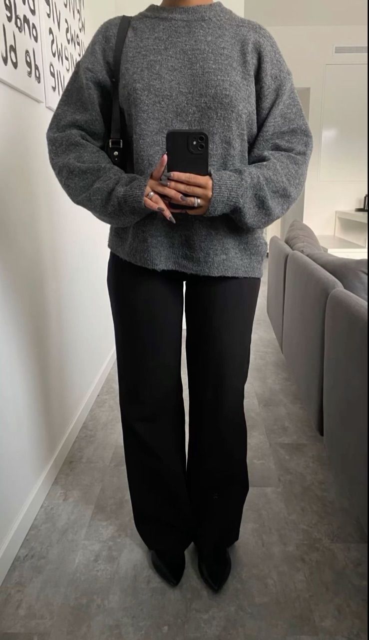 Schwarze Hose 