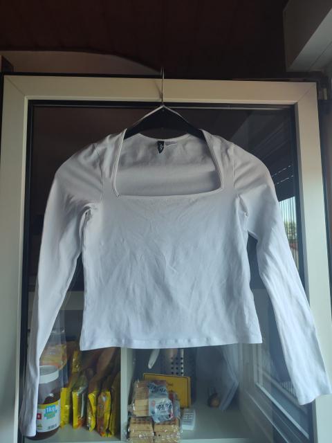 H&M Bauchfreies Langarmshirt Size S
