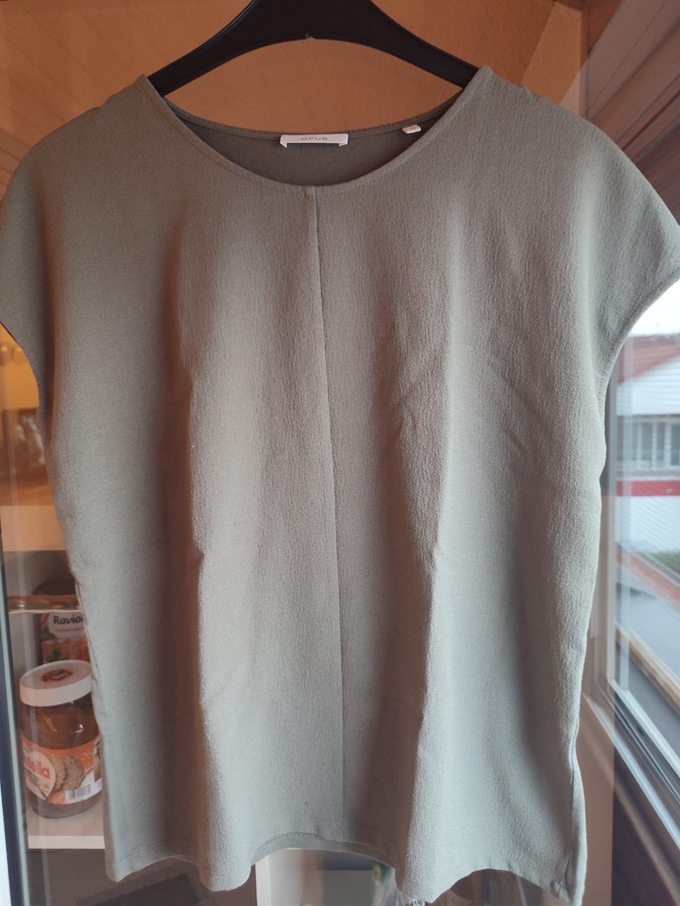 Opus Khaki Damen Top  Size S