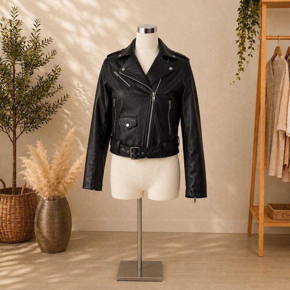 Lederjacke