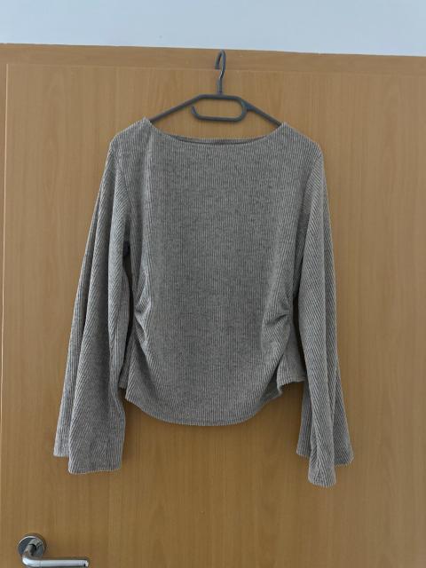 Shein Braun graues oberteil L Size L