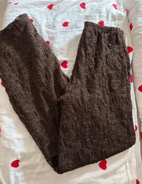 Amisu Leinenhose mit spitze Size XS