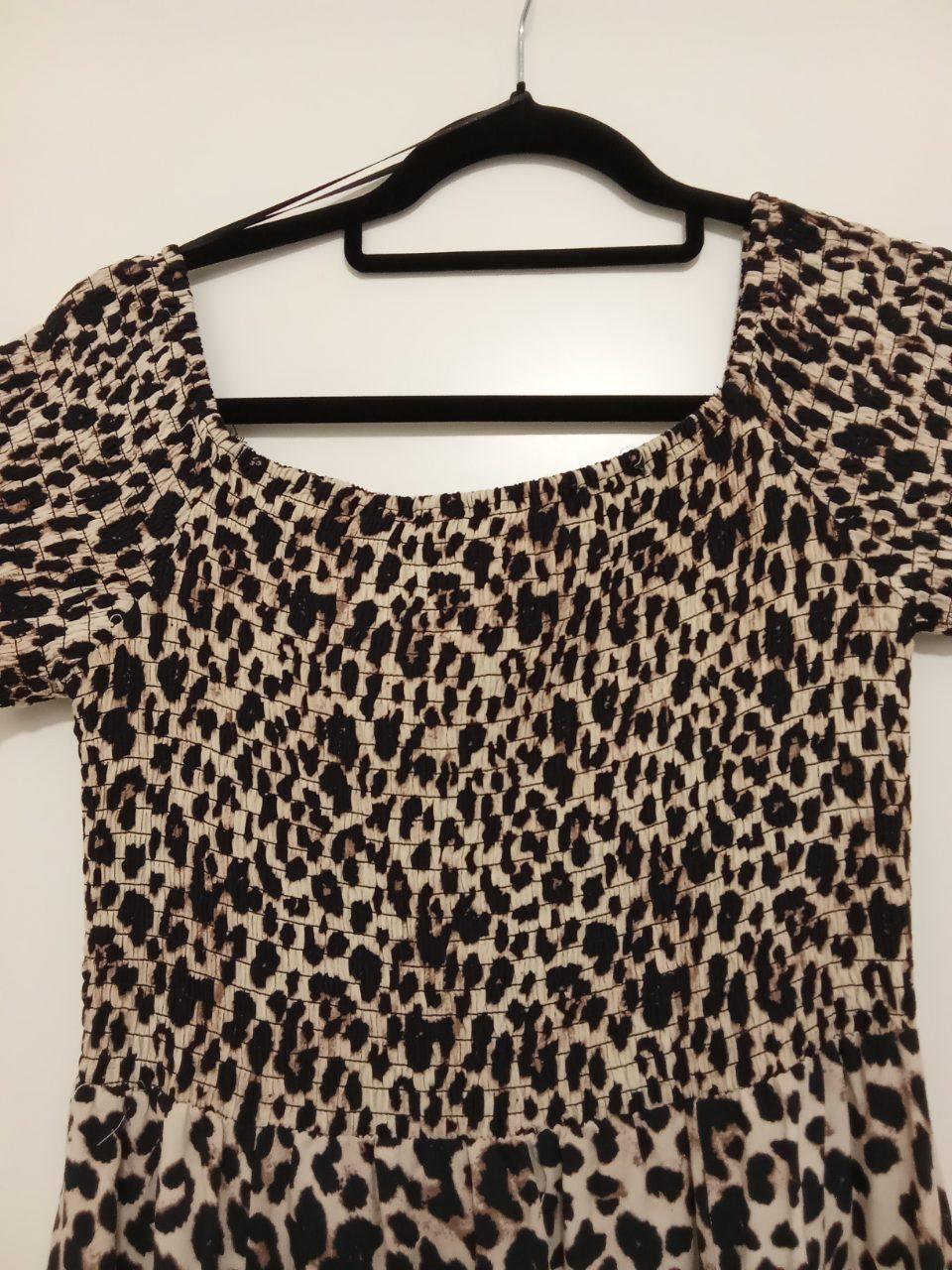 Maxikleid im Leoprint