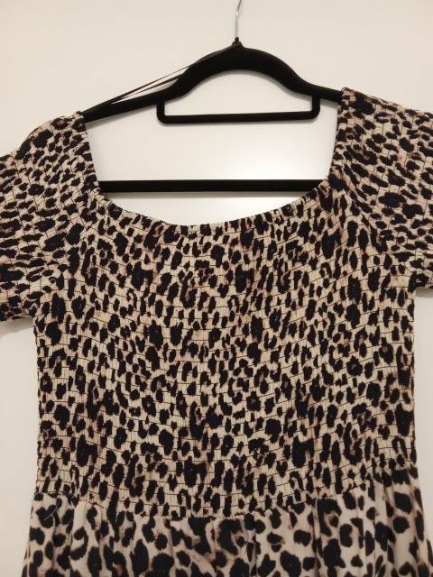 New Yorker Maxikleid im Leoprint Size 42