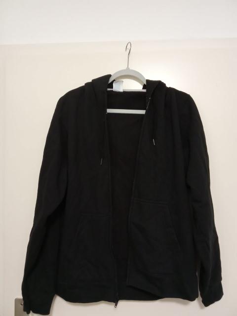Unbekannt Zipper mit Backprint Size M