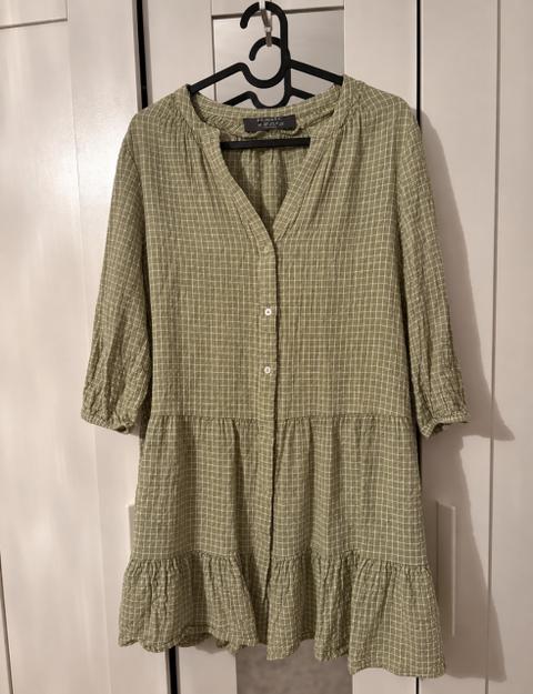 Primark Salbeigrünes Karokleid von Primark XS – nur 1x getragen Size XS