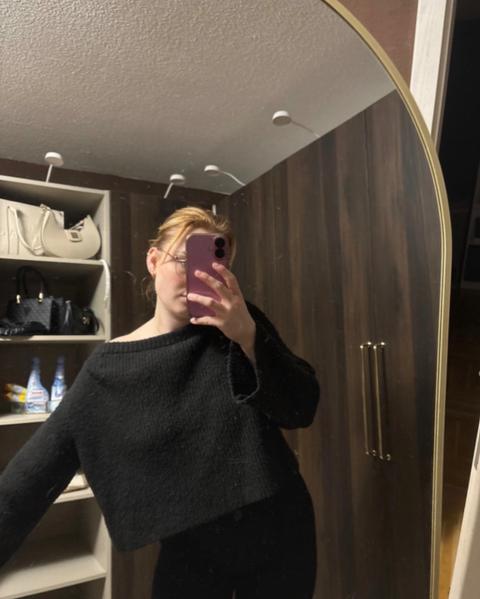H&M Schulter und bauchfreier pulli Size S