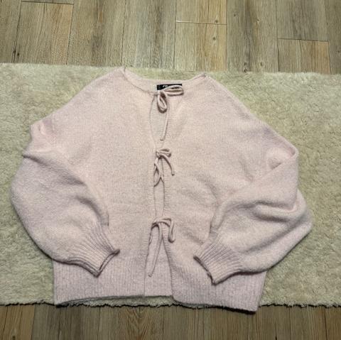 New Yorker Rosa Schleifen Cardigan Size XS