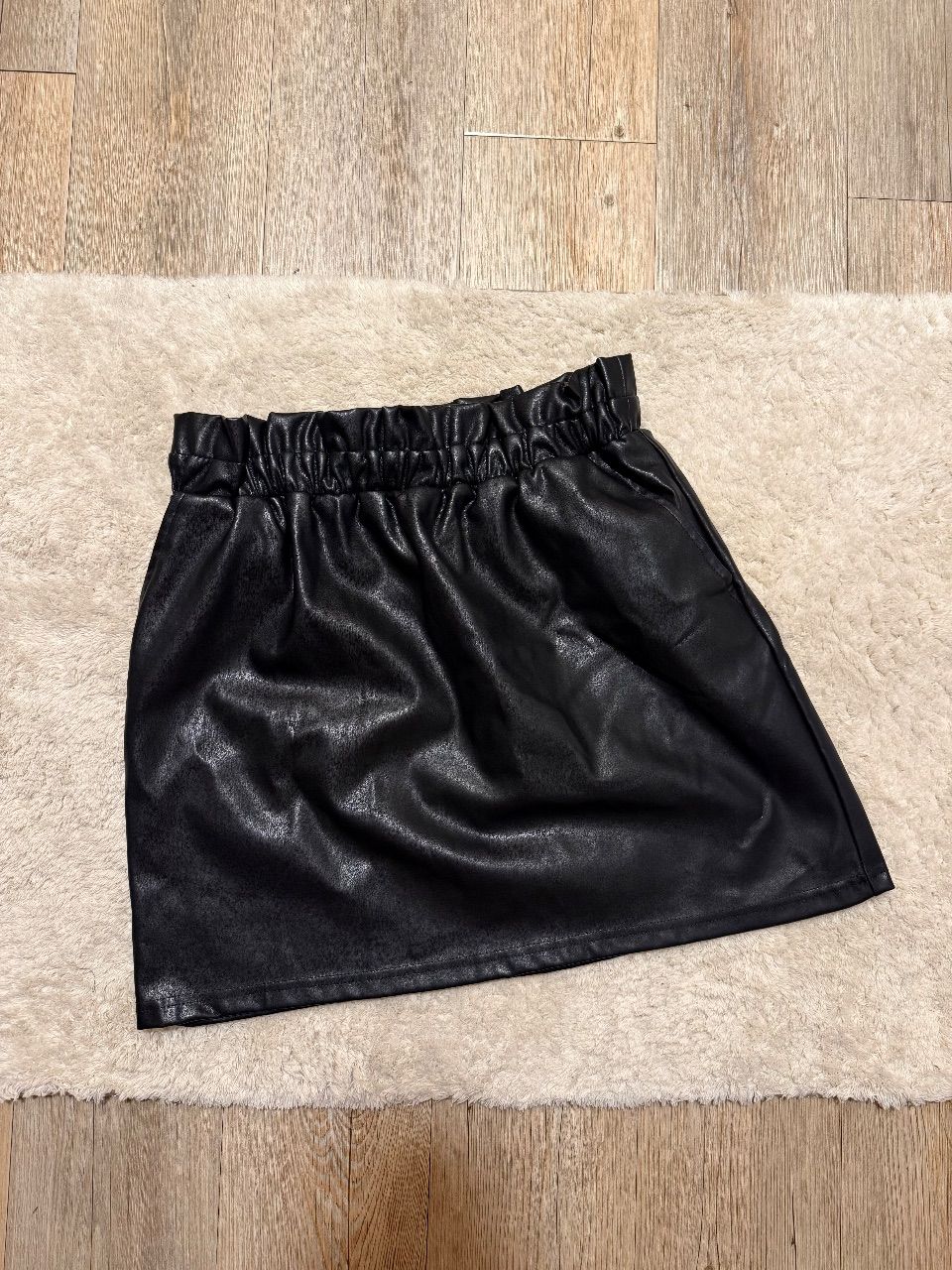 Clockhouse Highwaist Lederrock Size M