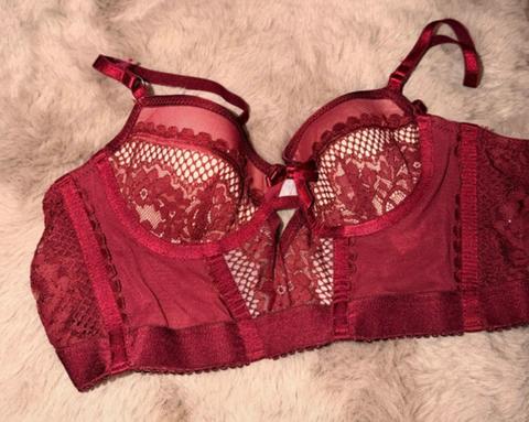 Hunkemöller Roter Spitzen bh