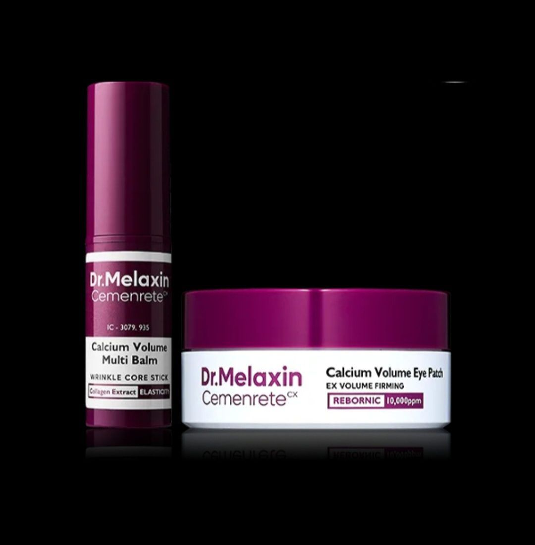 Dr Melaxin Dr. Melaxin Cemenrete Calcium Volume Set Balm & Eye Patches