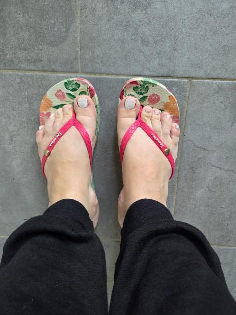 Ipanema Bunfe Flip Flops, jahrelang getragen Size 39