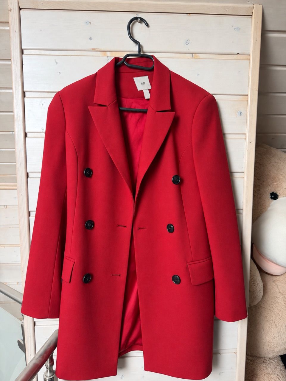 H&M Blazerkleid Rot  Size 36