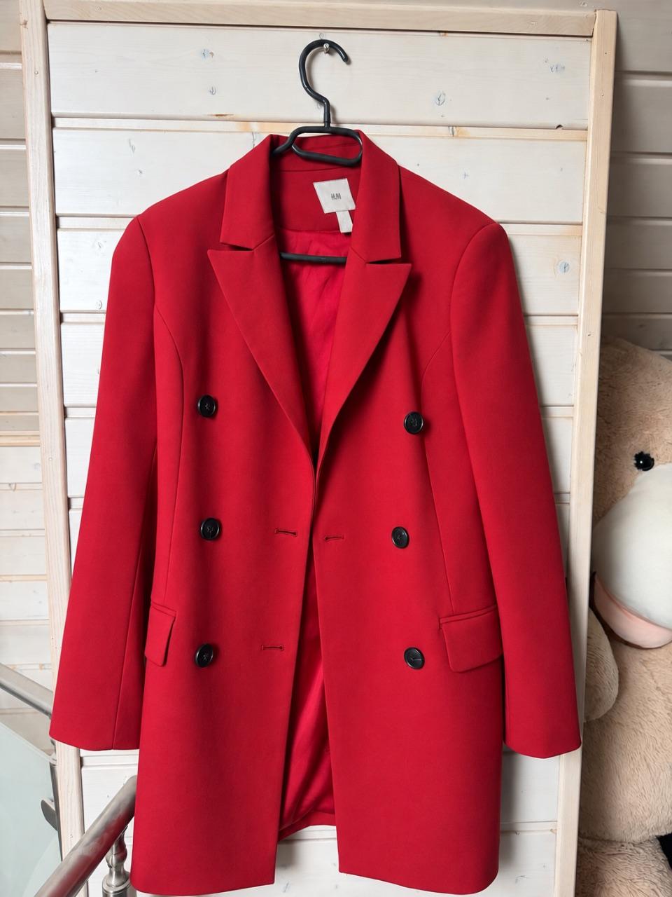 Blazerkleid Rot
