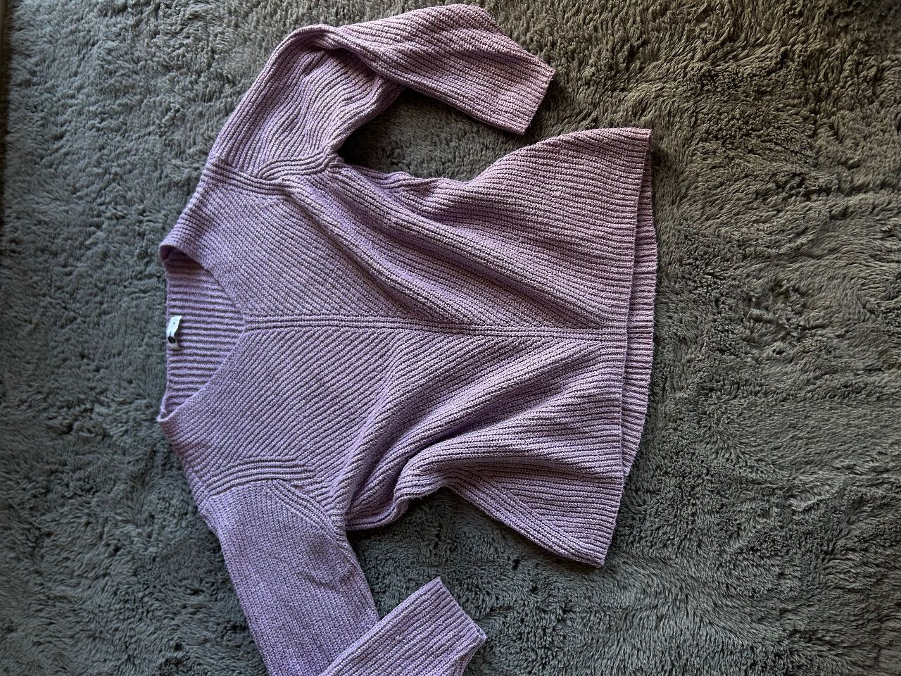 ever.me Schöner Damenpullover in Flieder, gestrickt, Gr.m Size M